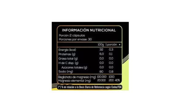 Magnesio Bisglicinato 500mg