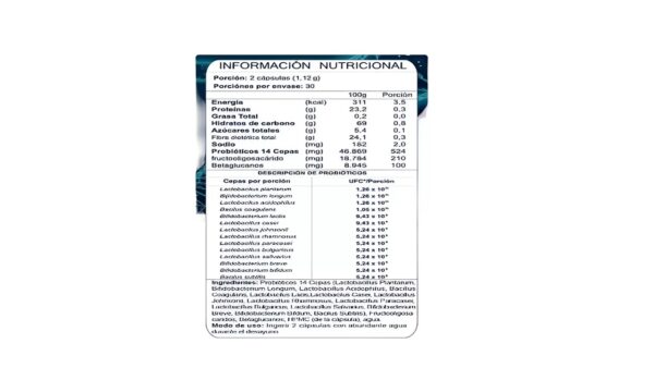 Biotics Pre Y Probióticos 100 Billones