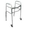 Andador Burrito Ortopédico Aluminio Plegable Con 2 Ruedas